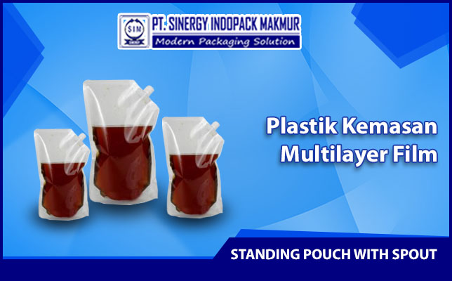 Kemasan Plastik Standing Pouch dengan Spout