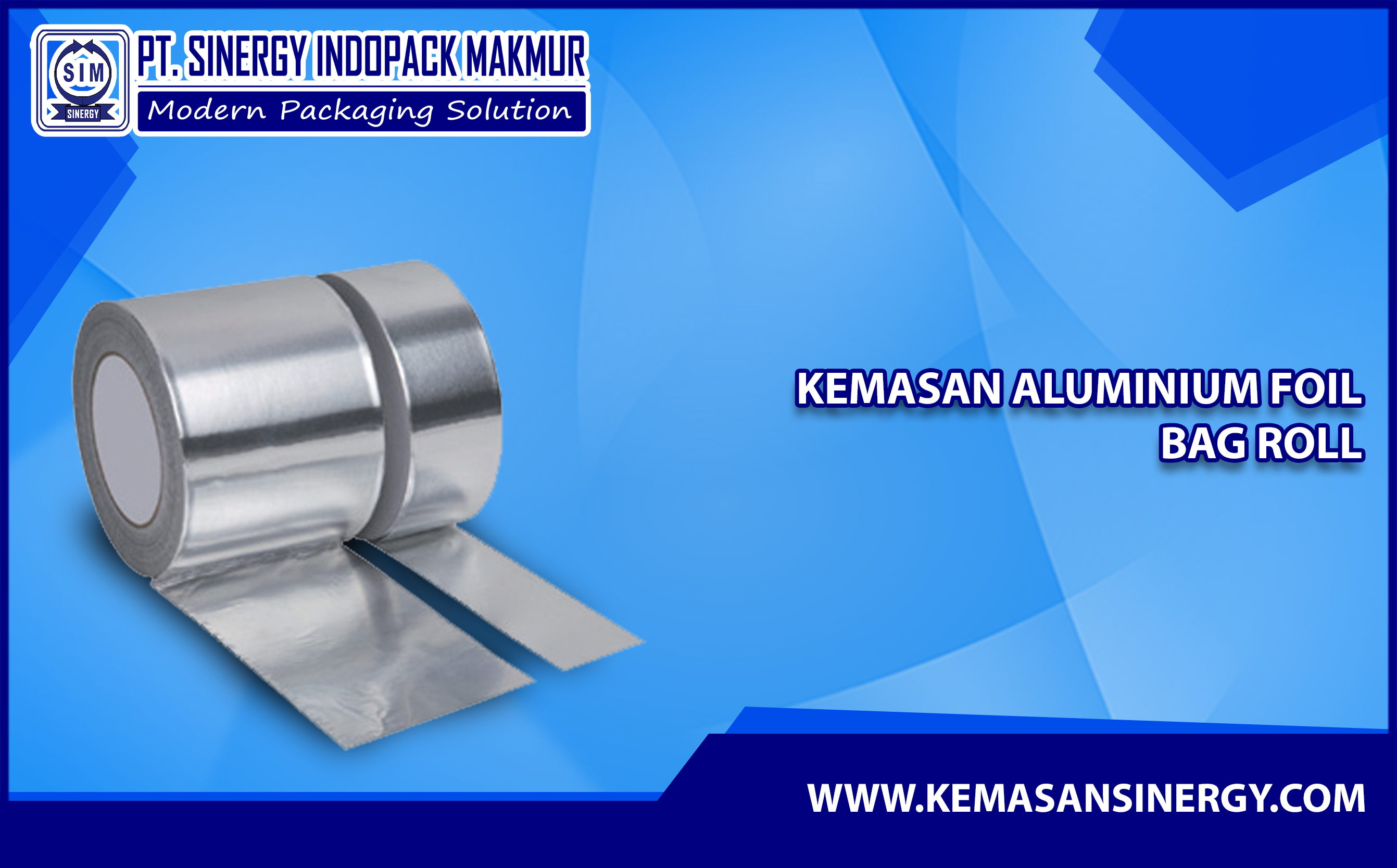 Kemasan Aluminium Foil Roll (Alufoil Roll)