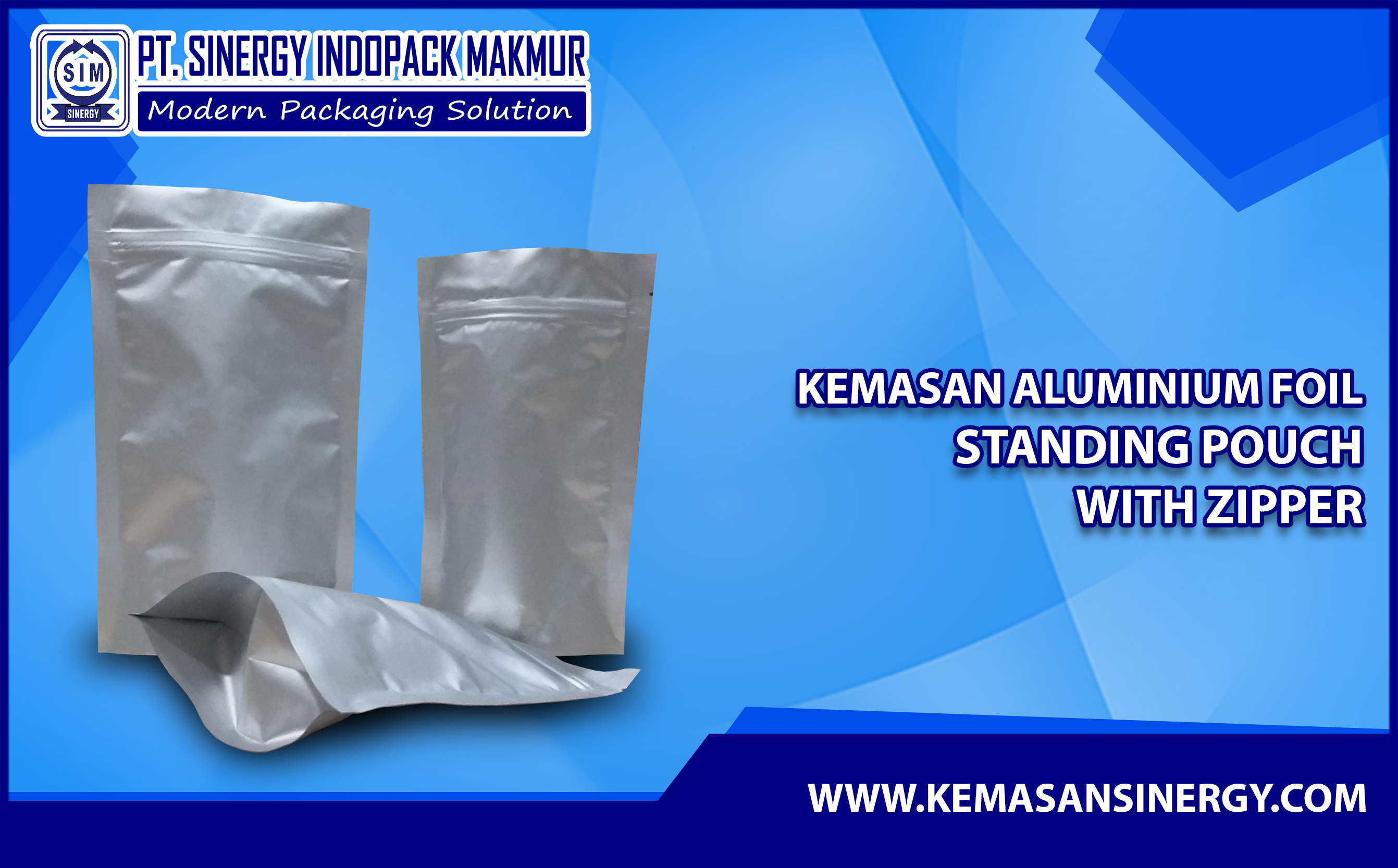 Kemasan Aluminium Foil (Alufoil Standing Pouch)