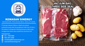 Kemasan Plastik Vakum (Vacuum Bag - Three Side Seal)