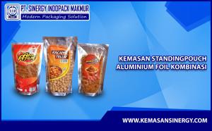 Kemasan Aluminium Foil (Alufoil Standing Pouch Kombinasi)