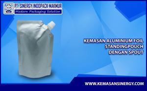 Kemasan Aluminium Foil (Alufoil Standing Pouch dengan Spout)