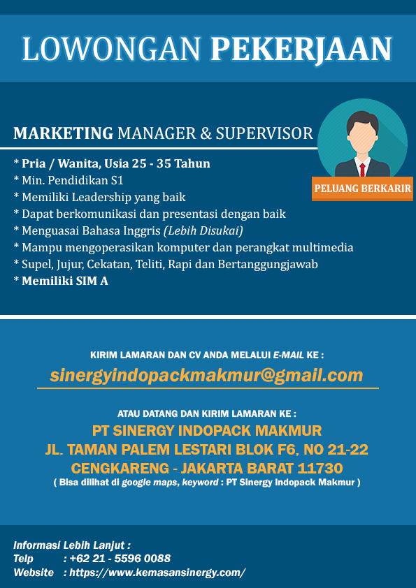 Lowongan Marketing Manager Jakarta Barat Kaskus
