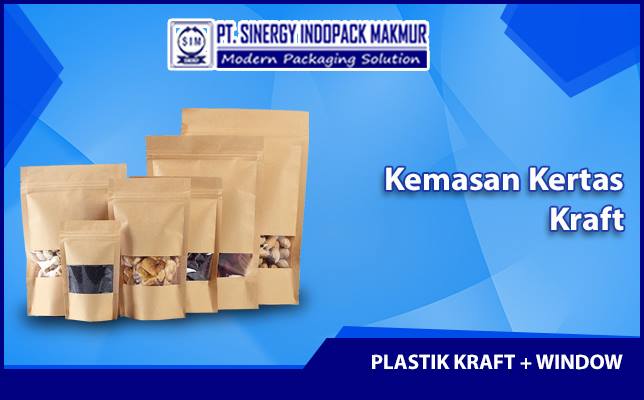 Standing Pouch Kertas Kraft