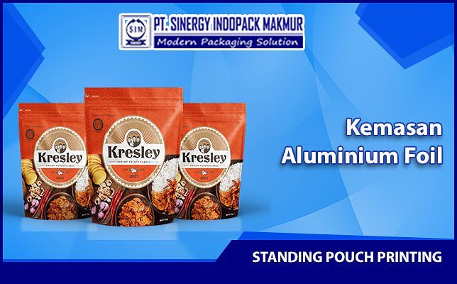 Kemasan Standing Pouch Alufoil Printing